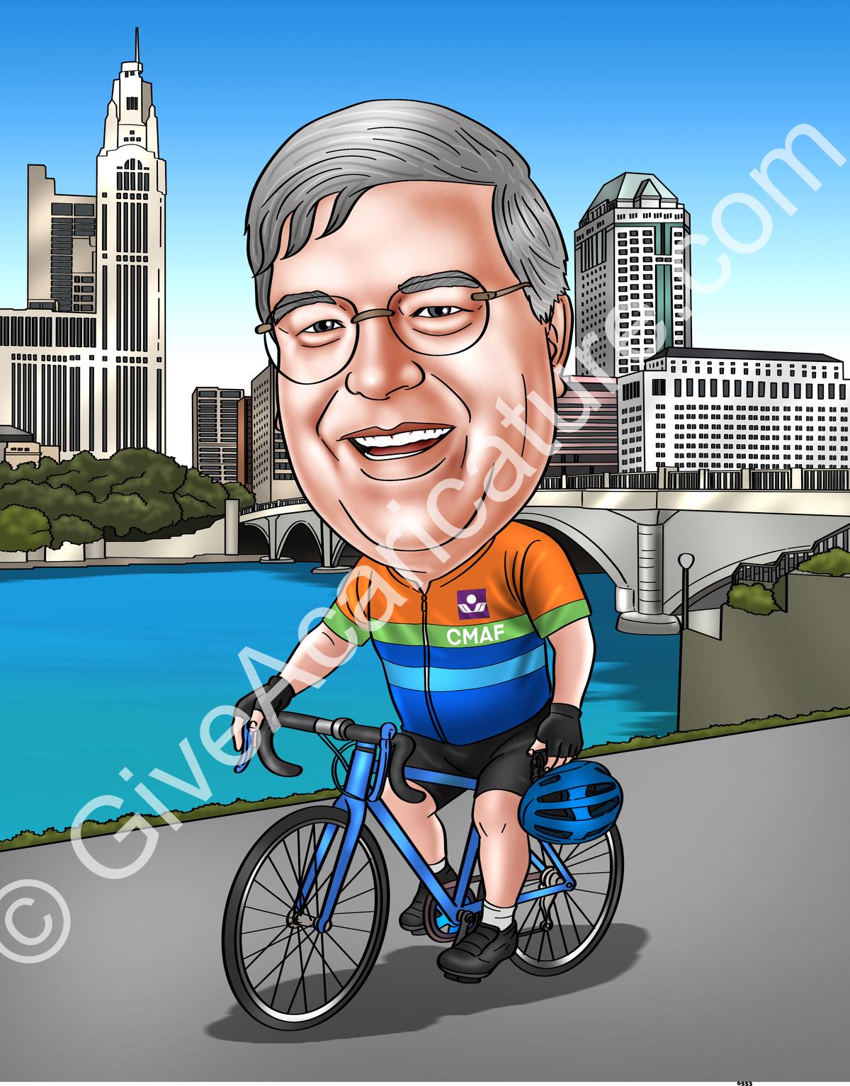 caricature for Karen K.